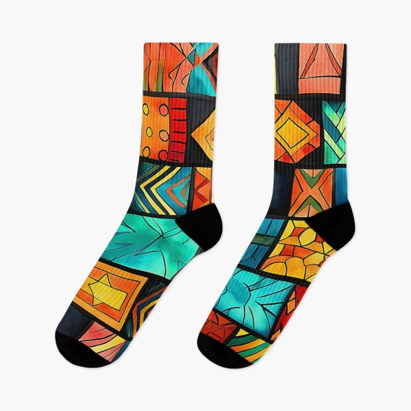 Item preview, Kwanzaa African-Inspired Red, Green, Black Geometric Pattern  designed and sold by DEC02.