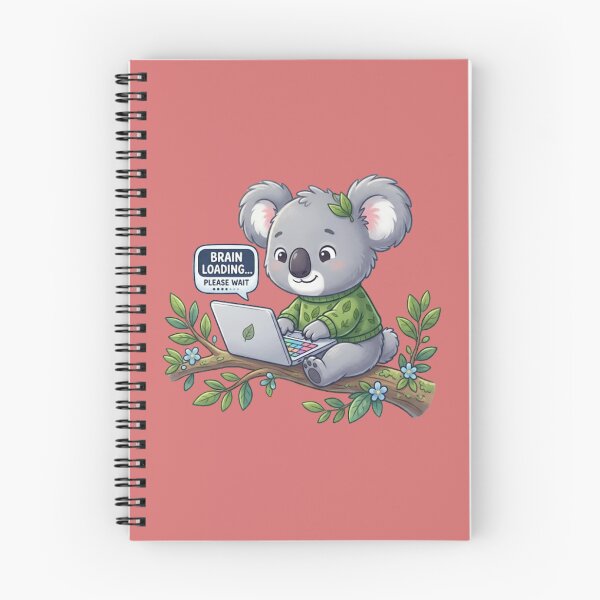 Item preview, Brain Loading… Please Wait – Funny School Humor Aesthetic Quote  designed and sold by WallMuseStudio .