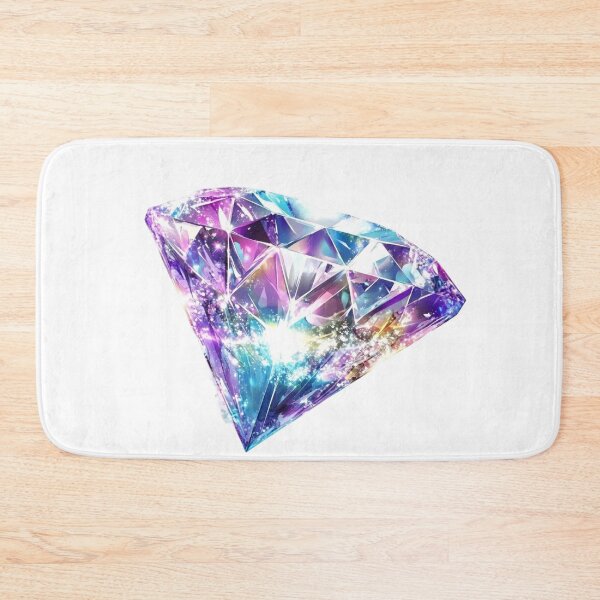 Artikelvorschau, Funkelnde violette Diamant-Edelstein-Aquarellkunst entworfen und verkauft von KLSRAJ.