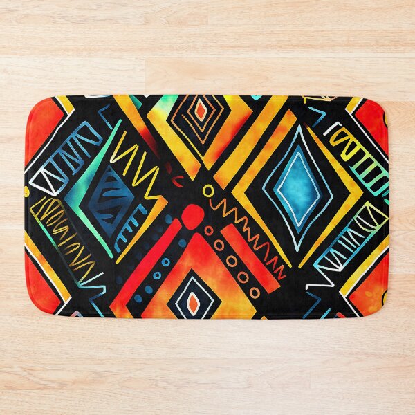 Item preview, Kwanzaa Holiday African-Inspired Colorful Geometric Designs Pattern designed and sold by DEC02.