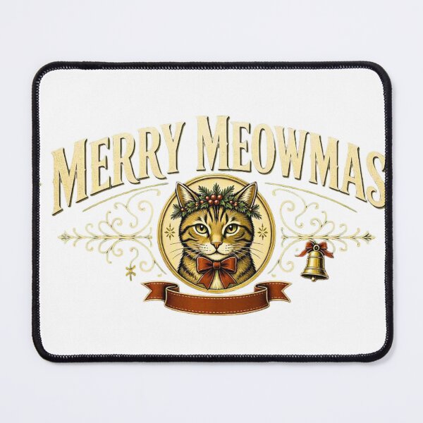 Item preview, Purrfect Wishes for Merry Meowmas designed and sold by EasyTake.