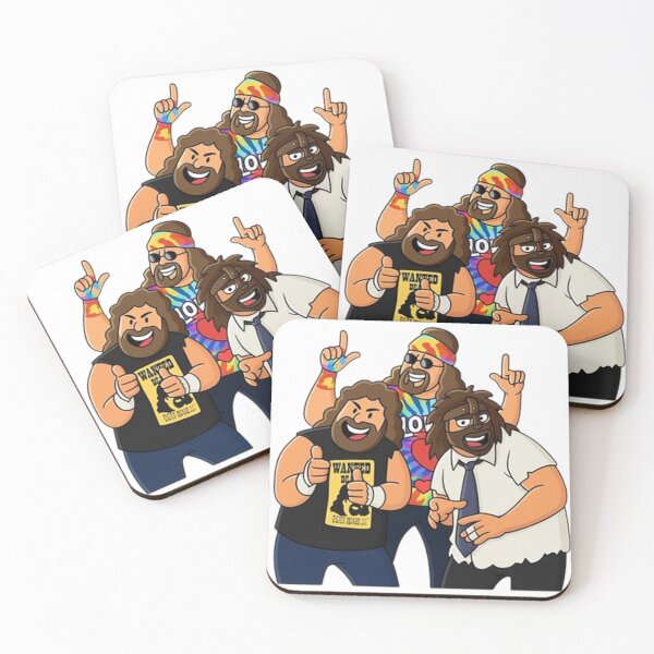 Item preview, Mick Foley Hardcore Legend Three Faces designed and sold by teemix.