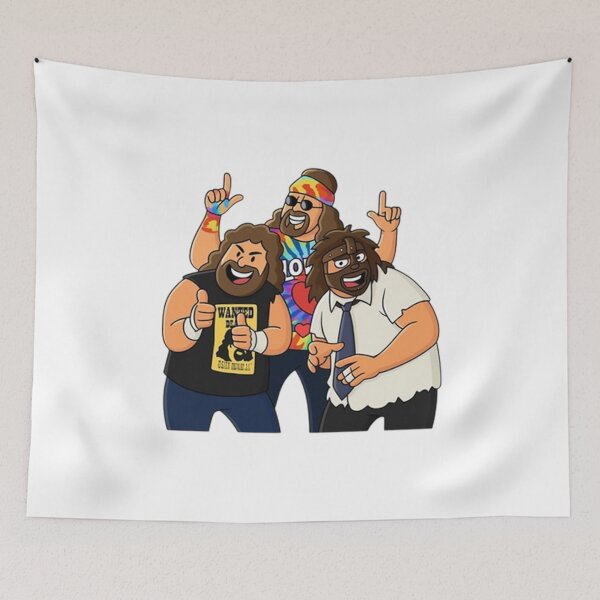 Item preview, Mick Foley Hardcore Legend Three Faces designed and sold by teemix.