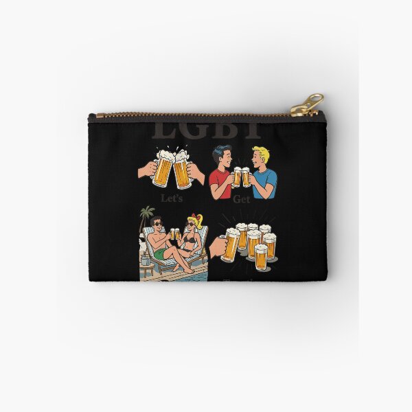 Item preview, LGBT Let's Get Beers Together Pride Community Beer Lover Funny designed and sold by BrockmeyeSB.
