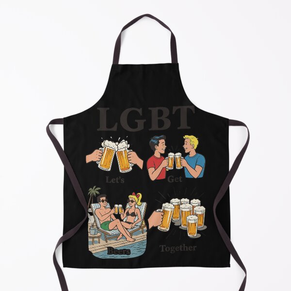 Item preview, LGBT Let's Get Beers Together Pride Community Beer Lover Funny designed and sold by BrockmeyeSB.