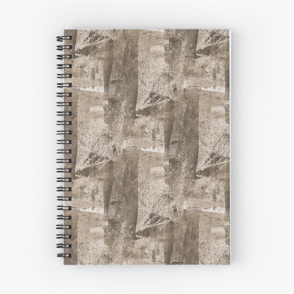 Item preview, Monochromatic Grunge Textured Abstract in Brown designed and sold by Artistestella.