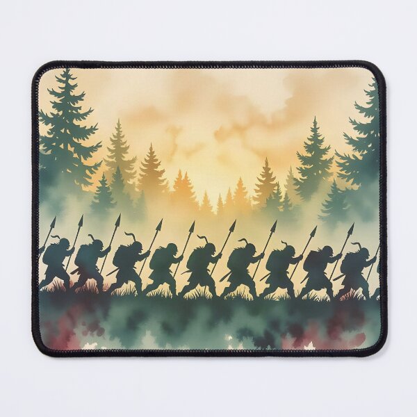 Item preview, Goblins March in Silhouette designed and sold by Fanta-sticky.
