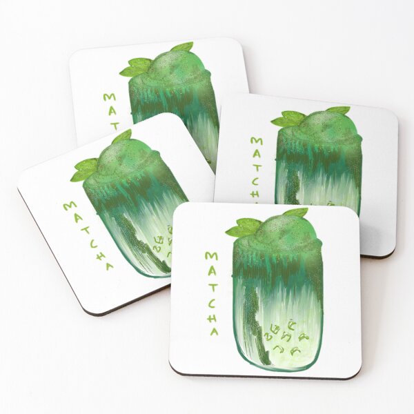 Item preview, Matcha Latte Ice Cream Cute Dessert Artwork designed and sold by jamesromanwaxz.