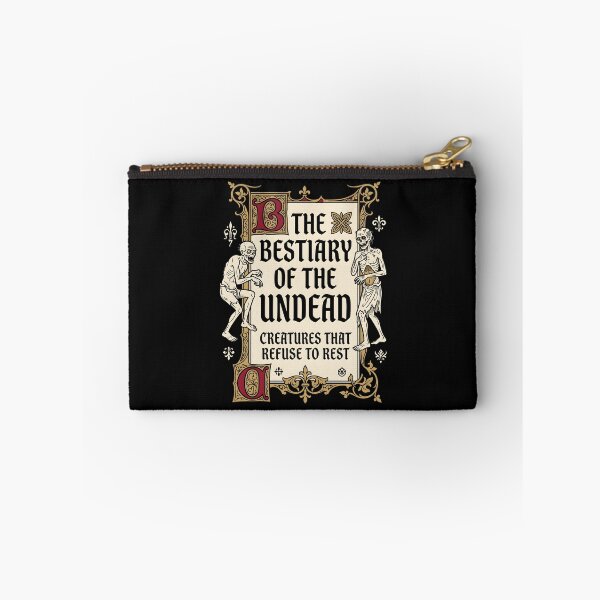 Item preview, Medieval Undead Bestiary - Dark Fantasy Book Art Occult Goth Gift designed and sold by SplashTastic.