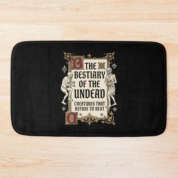 Item preview, Medieval Undead Bestiary - Dark Fantasy Book Art Occult Goth Gift designed and sold by SplashTastic.