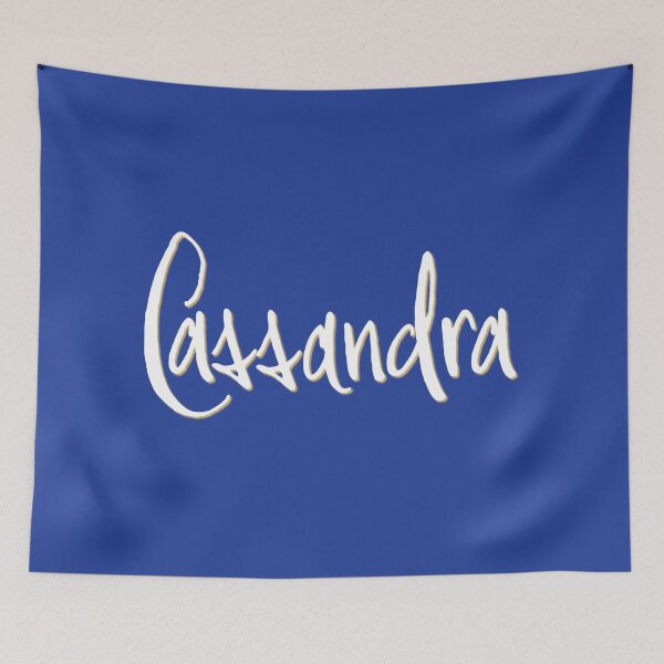 Item preview, CASSANDRA personalized type design designed and sold by CharlottePlaceArt.