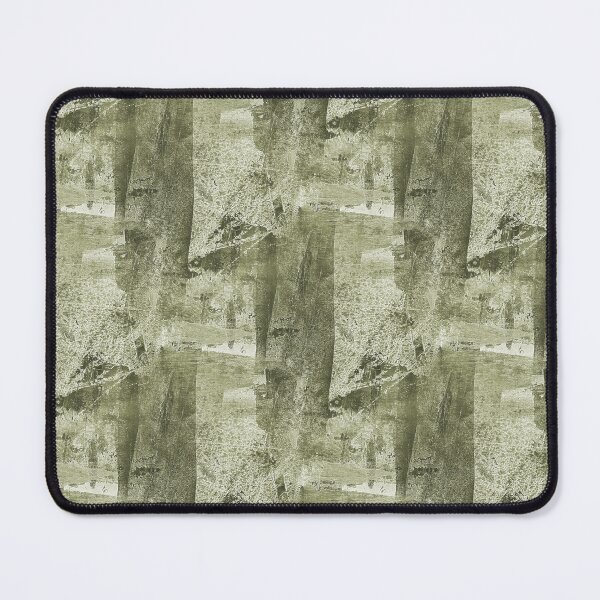 Item preview, Monochromatic Grunge Textured Abstract in Green designed and sold by Artistestella.