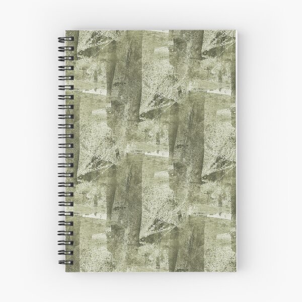 Item preview, Monochromatic Grunge Textured Abstract in Green designed and sold by Artistestella.