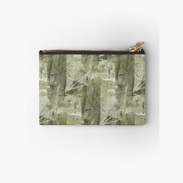 Item preview, Monochromatic Grunge Textured Abstract in Green designed and sold by Artistestella.