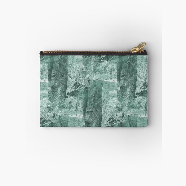 Item preview, Monochromatic Grunge Textured Abstract in Teal designed and sold by Artistestella.