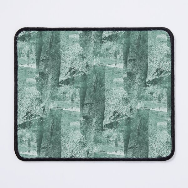 Item preview, Monochromatic Grunge Textured Abstract in Teal designed and sold by Artistestella.