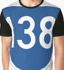 Australian State Route 138 | Australia Highway Shield Sign Graphic T-Shirt