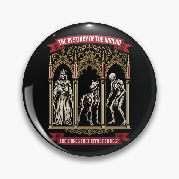 Item preview, Medieval Undead Bestiary - Gothic Dark Fantasy Skeleton King Art designed and sold by SplashTastic.