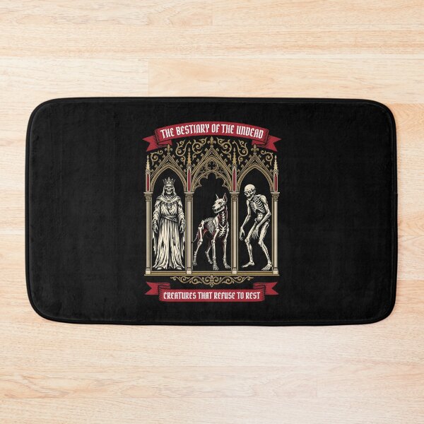 Item preview, Medieval Undead Bestiary - Gothic Dark Fantasy Skeleton King Art designed and sold by SplashTastic.