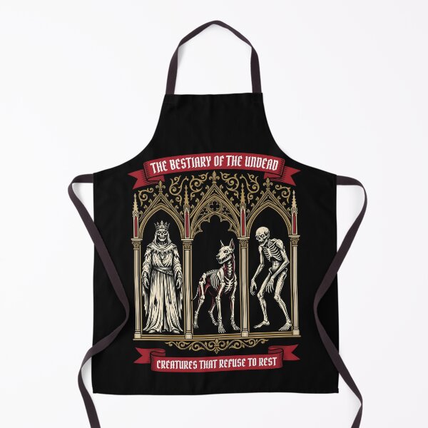 Item preview, Medieval Undead Bestiary - Gothic Dark Fantasy Skeleton King Art designed and sold by SplashTastic.