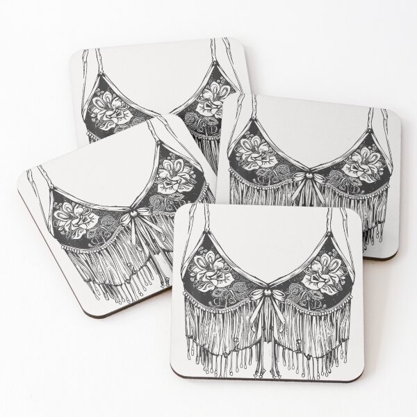Item preview, Vintage Bohemian Fringe Bralette For Women designed and sold by BrockmeyeSB.