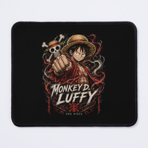 Item preview, Monkey D Luffy One Piece Straw Hat Pirate Art designed and sold by SirLivy.