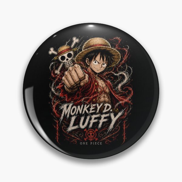 Item preview, Monkey D Luffy One Piece Straw Hat Pirate Art designed and sold by SirLivy.