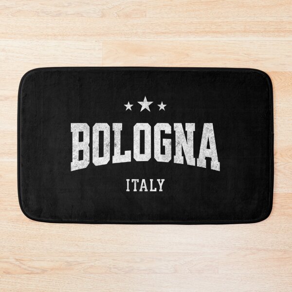 Item preview, Bologna Italy Vintage Varsity Distressed Travel College Style Design designed and sold by NiceTeeClub.