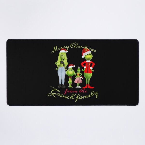 Item preview, Cute Merry Christmas From The Grinch Family designed and sold by RakeshPatelArt.