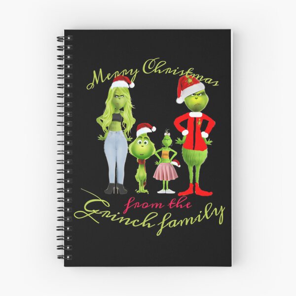 Item preview, Cute Merry Christmas From The Grinch Family designed and sold by RakeshPatelArt.