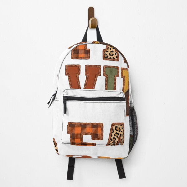Item preview, Fall Vibes Patchwork Lettering Autumn Cozy Seasonal Design designed and sold by StickerNestYou.
