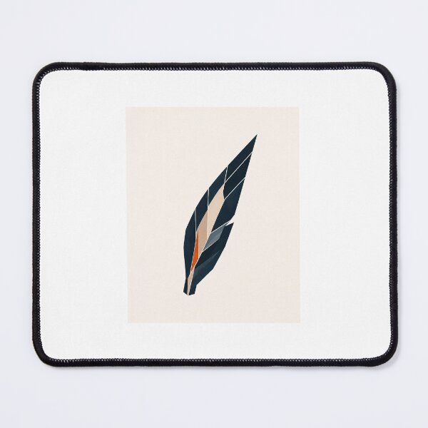 Item preview, Silent Blade | Minimal Nordic Leaf Structural Art designed and sold by Norvian.