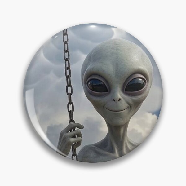 Item preview, Alien on a Swing designed and sold by MelKowasic.