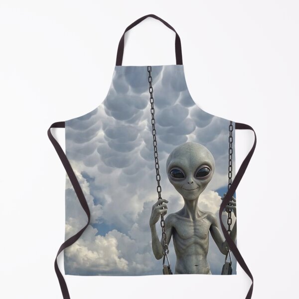 Item preview, Alien on a Swing designed and sold by MelKowasic.