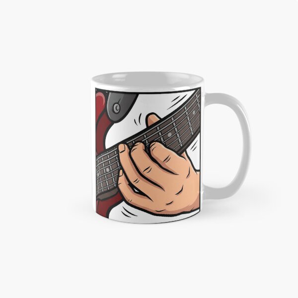 Item preview, Guitar Bass Player Hand Illustration – Musician Bass Guitar Design designed and sold by StickerNestYou.