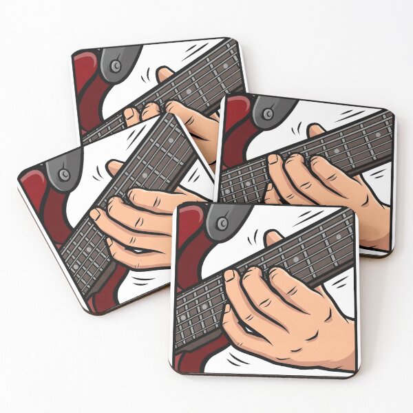 Item preview, Guitar Bass Player Hand Illustration – Musician Bass Guitar Design designed and sold by StickerNestYou.