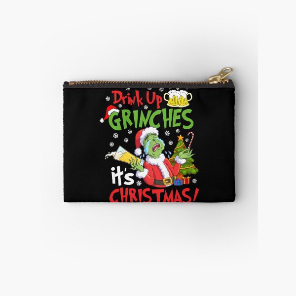 Item preview, Drink Up Grinches It's Christmas designed and sold by RakeshPatelArt.