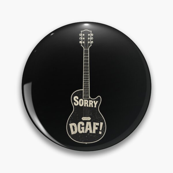 Item preview, Sorry, I DGAF! Guitar shirt designed and sold by zingbing.