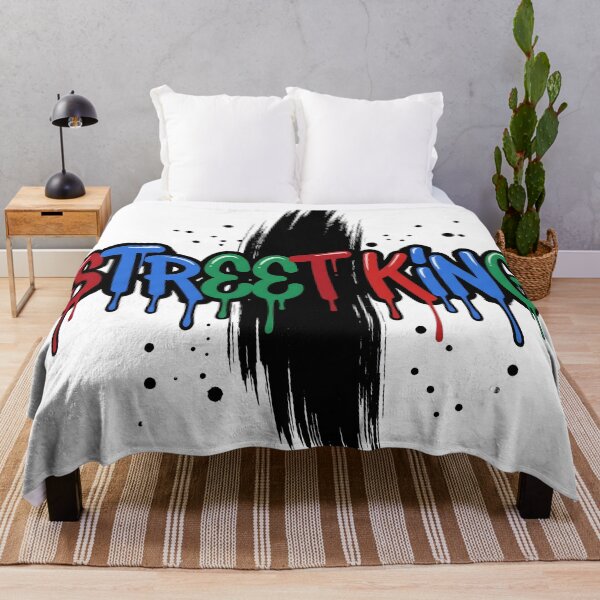 Item preview, Street King Graffiti Drip – Urban Streetwear Hip Hop Design designed and sold by StickerNestYou.