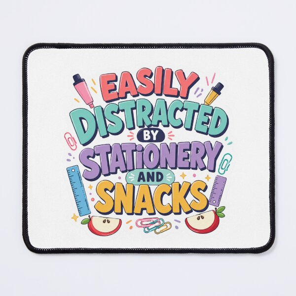 Item preview, Distracted by stationery  designed and sold by Desikhanna123.