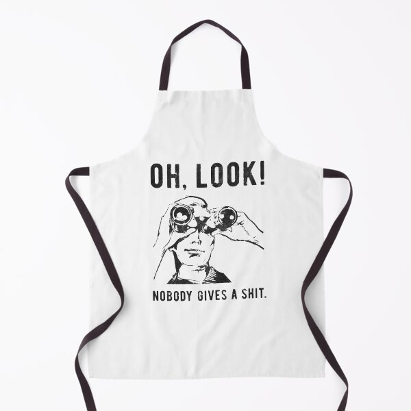 Item preview, Oh Look Nobody Gives a Shit – Funny Sarcastic Binoculars Humor designed and sold by roartusa.