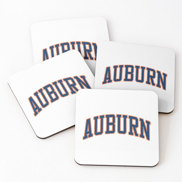 Item preview, Orange Navy Blue Athletic Block Typography designed and sold by rakmubeng.