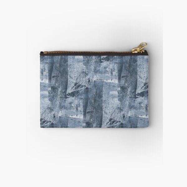 Item preview, Monochromatic Grunge Textured Abstract in Blue designed and sold by Artistestella.