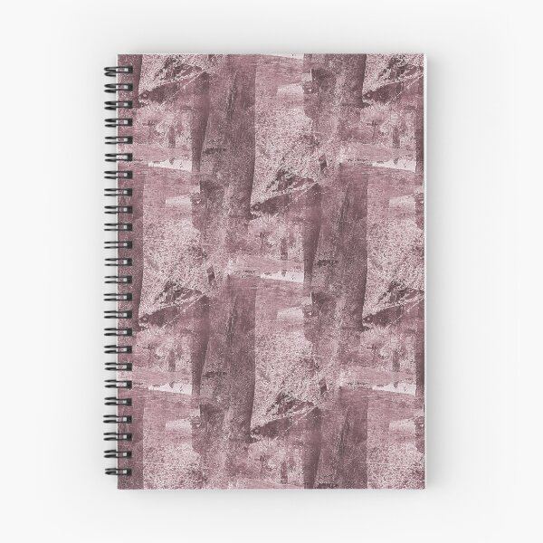 Item preview, Monochromatic Grunge Textured Abstract in Maroon designed and sold by Artistestella.