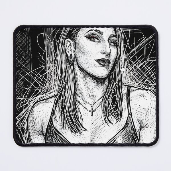 Item preview, Rhea Ripley Scribel Art designed and sold by stoppedonlin.