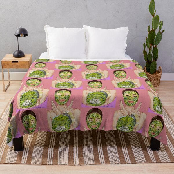 Item preview, The $16M Facial by Paula C. Jensen, digital painting, 2026. designed and sold by PollywogDesigns.