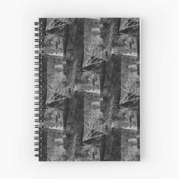 Item preview, Monochromatic Grunge Textured Abstract in Black designed and sold by Artistestella.