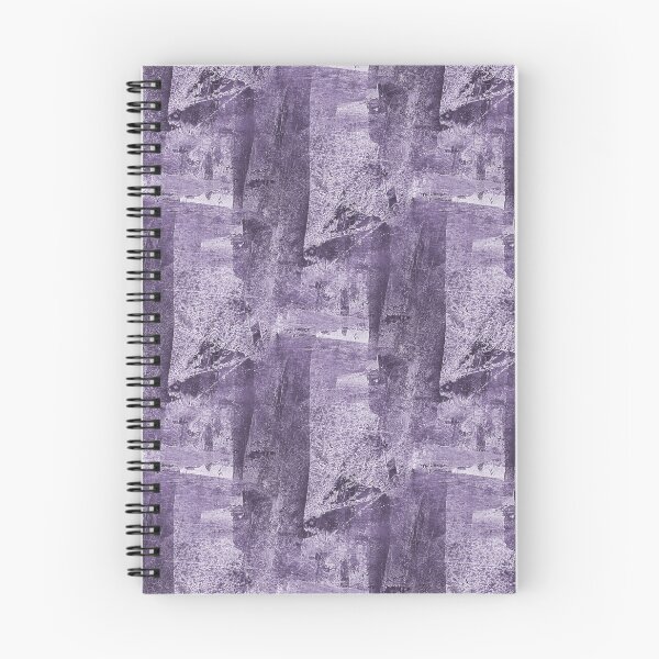 Item preview, Monochromatic Grunge Textured Abstract in Purple designed and sold by Artistestella.
