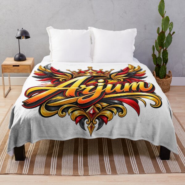 Item preview, Tipografía de alas de corona real de Arjun designed and sold by Public Nature View Places.