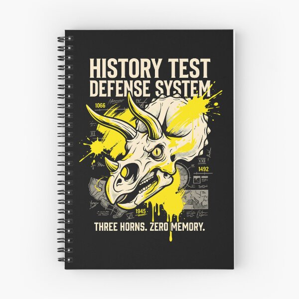 Item preview, History Test Defense System - Triceratops Dinosaur Paleontology Gift designed and sold by SplashTastic.